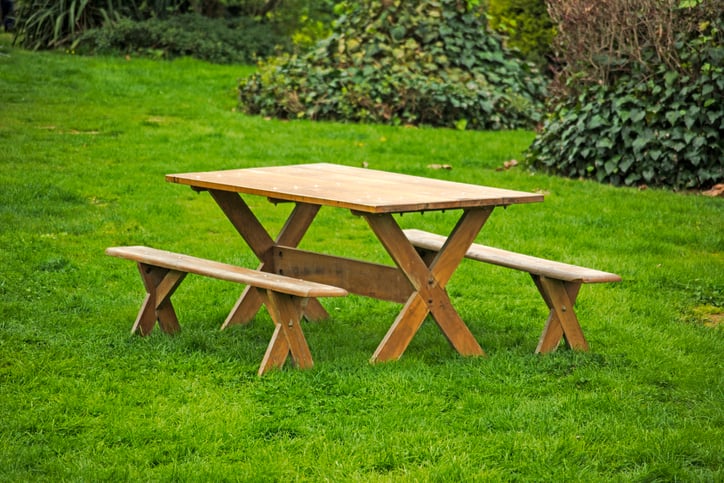 Wood Picnic Table - Material Lasts Longest - Blog - Site Amenities