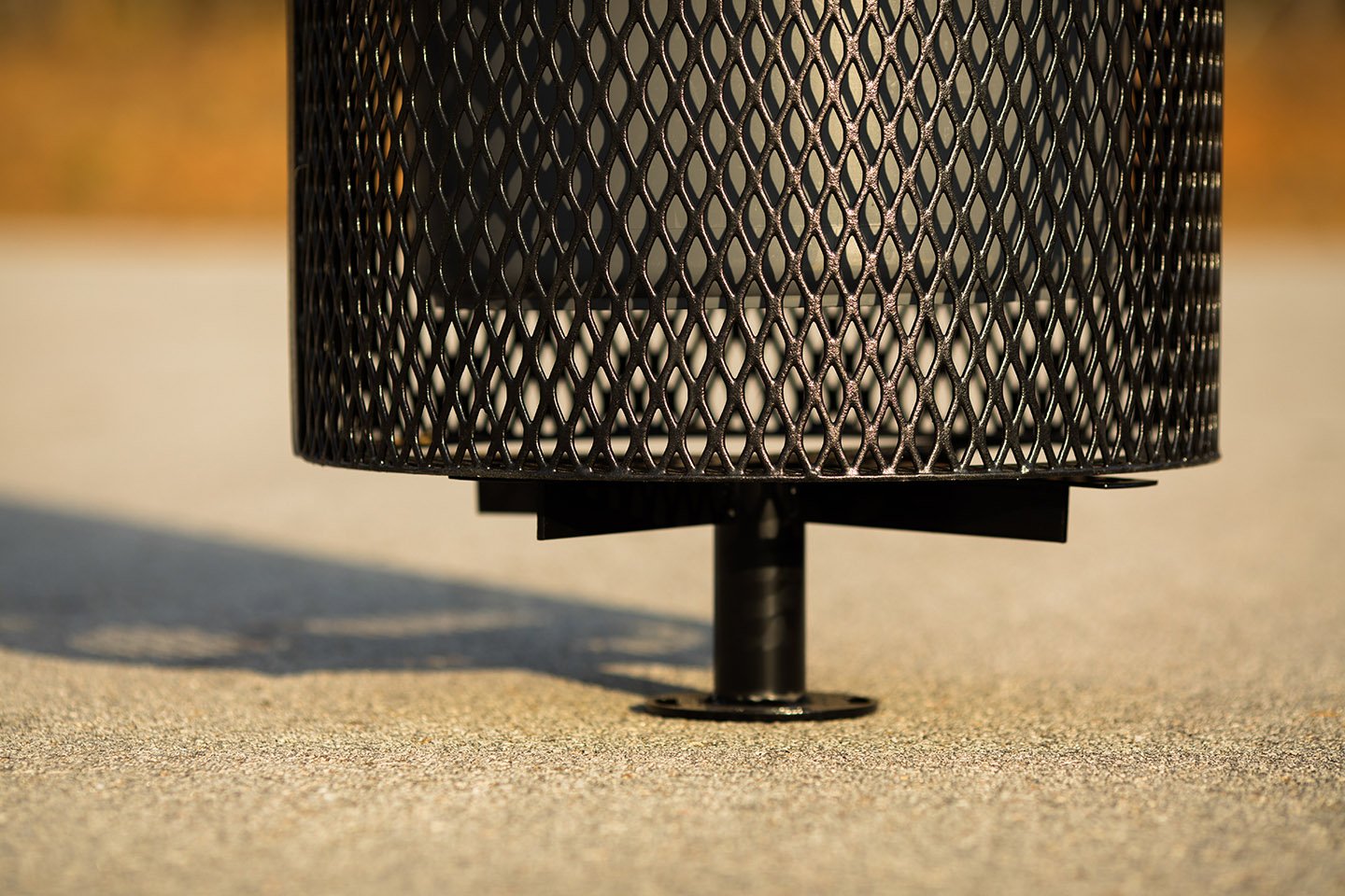 Carrollton-GA-Standard Trash Receptacle-Inground Mounting-View 03-Web