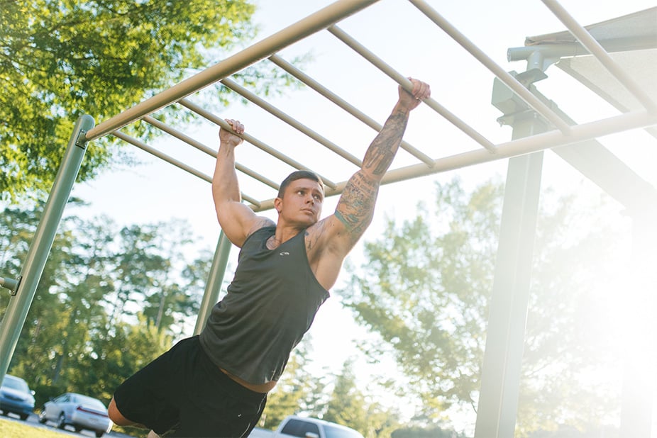 UWG Fitness Equipment-GA-Fitness Equipment-Horizontal Ladder-View 03-web