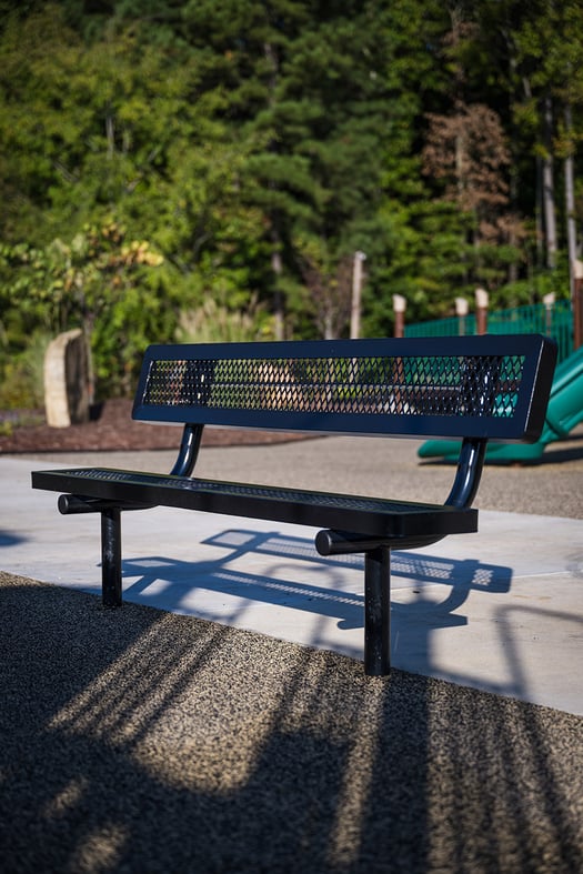 Yadkin River Park-NC-Site Amenities-Regal Bench with Back B6WBRC-002-Web