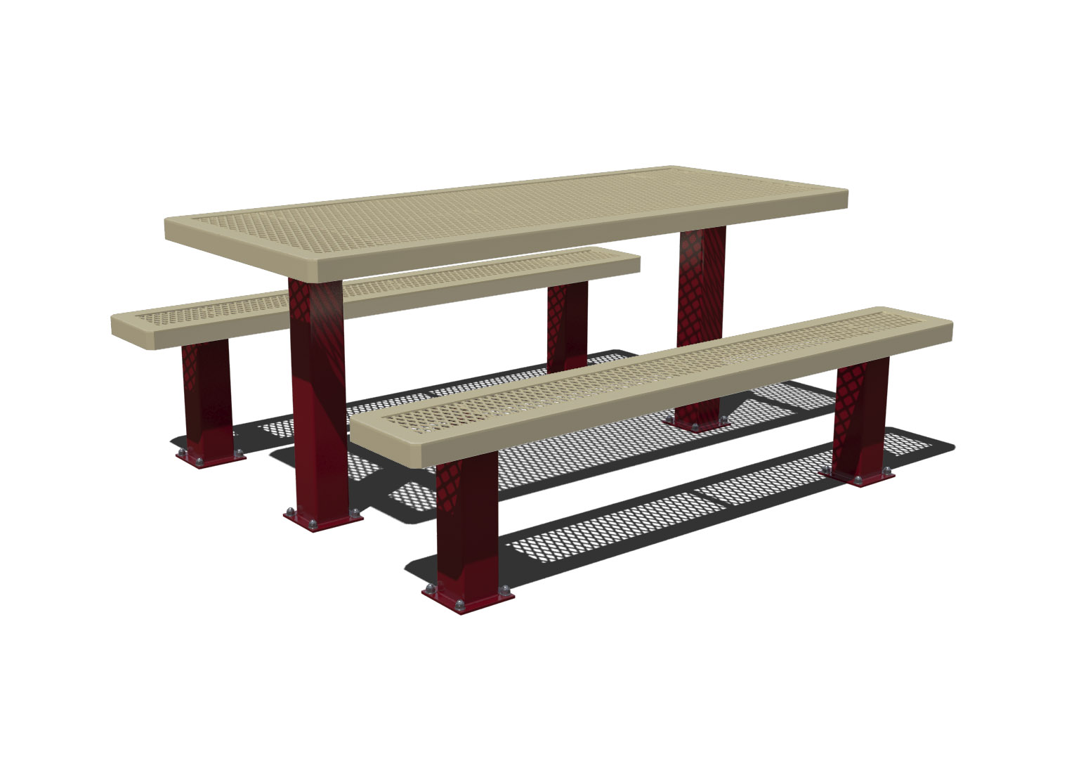 Regal Rectangular 4-4 Table