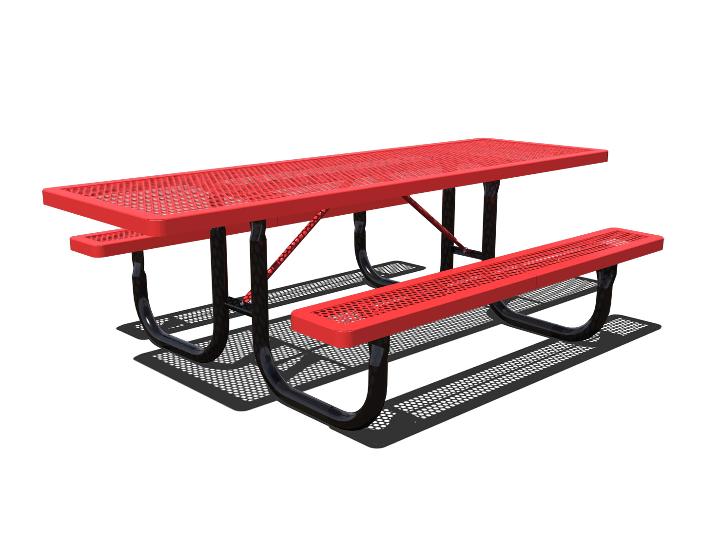 Portable Evidence Table Imperial Accessible Rectangular Portable Table