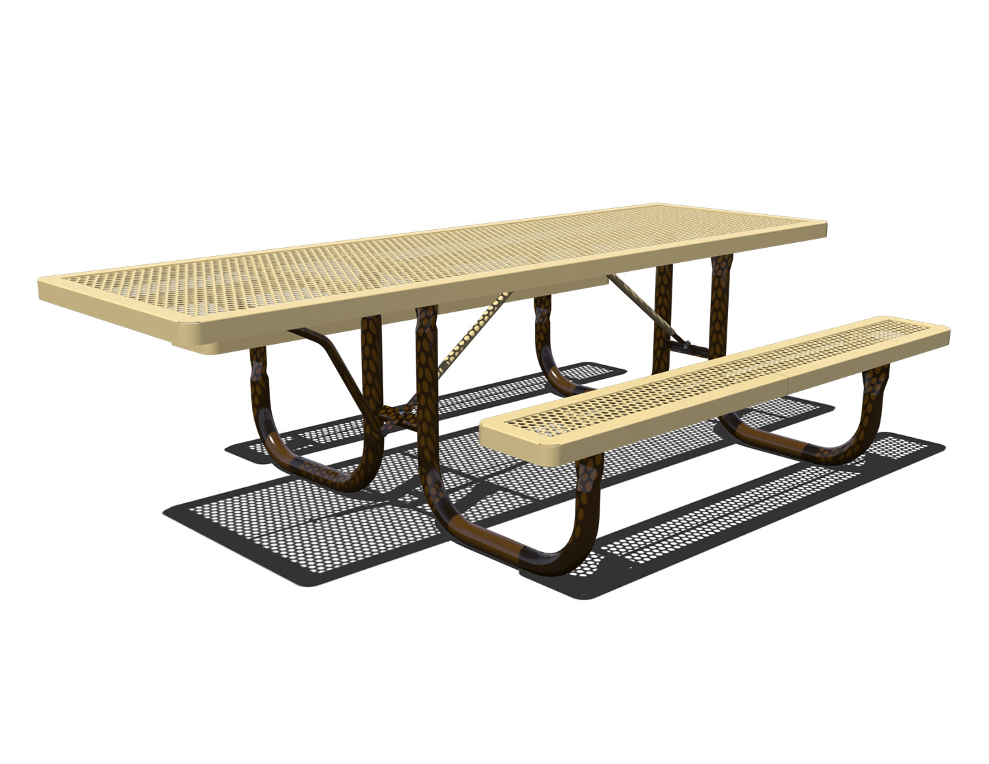 Portable Rectugaler Table Standard Imperial Accessible Rectangular Portable Table